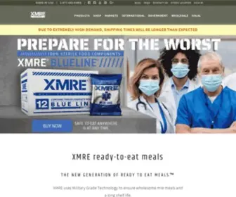 Xmremeals.com(XMRE MEALS) Screenshot