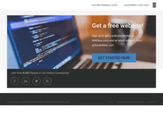 Xmsites.com(Xavier Media® Sites) Screenshot