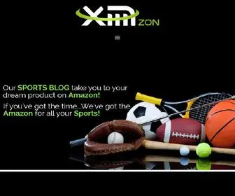 Xmzon.com(Xmzon provide reviews and gear information for every sport in every season to make you feel thrilled) Screenshot