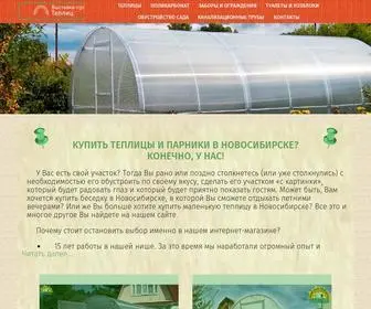 теплицы-новосибирск.рф(Домен) Screenshot