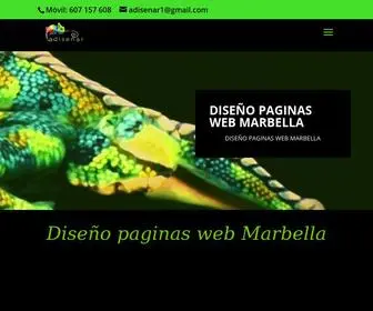 AdiseñAR.com(DISEÑO PAGINAS WEB MARBELLA) Screenshot