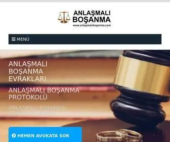 Anlaşmalıboşanma.com(Anlaşmalı Boşanma) Screenshot