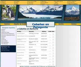 Cabañasenpatagonia.com(CABAÑAS) Screenshot