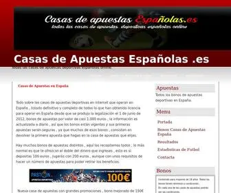 Casasdeapuestasespañolas.es Screenshot