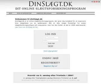 DinslæGT.dk(Genealogi) Screenshot