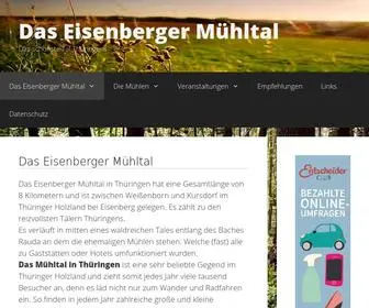 Eisenberger-MüHltal.de(Das Eisenberger Mühltal) Screenshot