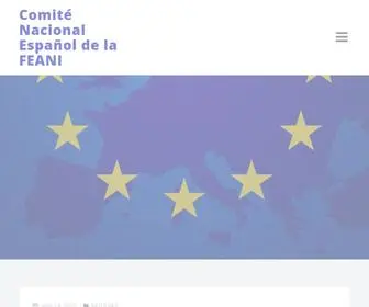 Feaniespaña.es(Comité) Screenshot