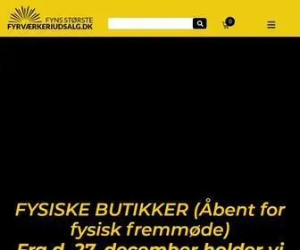 FYRVærkeriudsalg.dk(Fyns Største Fyrværkeriudsalg) Screenshot