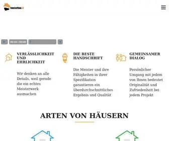 Häuserbau.at(Häuserbau) Screenshot