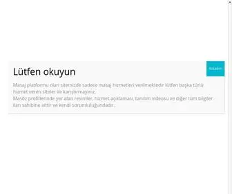 IstanbulmasöZ.com(İstanbul) Screenshot