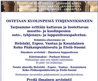 KiinteistöVälitys.fi(Ostetaan kuolinpesiä) Screenshot