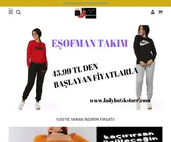 LadybutıKStore.com(Lady Butik Store) Screenshot