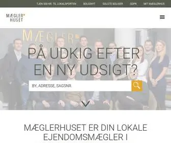 Mæglerhuset.dk(Din lokale ejendomsmægler i Nørresundby) Screenshot
