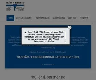 MüLLer-Partner.ch(Müller & Partner) Screenshot