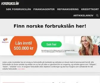 Norske-ForbrukslåN.no(Norske Forbruksl) Screenshot