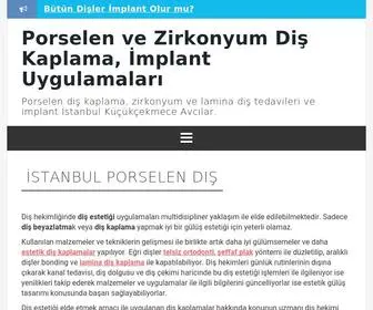 Porselendiş.com(Kaplama Diş Çeşitleri) Screenshot