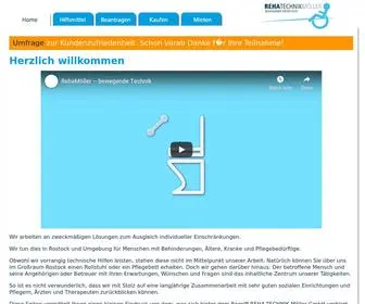 Reha-MöLLer.de(Helfen & Entwickeln) Screenshot