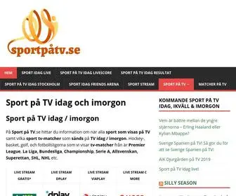 SportpåTV.se(Sport på TV .se) Screenshot