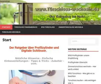 TüRSChloss-Wechseln.de(Start) Screenshot