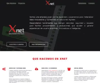 Xnet.com.py(Xnet Soluciones Digitales) Screenshot