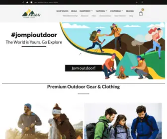 Xnocs.com(Malaysia Outdoor Gears) Screenshot