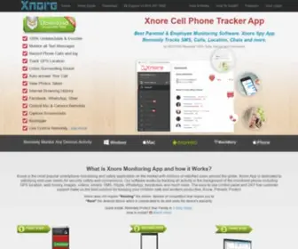 Xnore.com(Cell Phone Tracking App) Screenshot