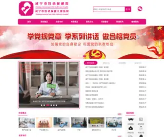 XNSFYBJY.com(咸宁市妇幼保健院) Screenshot