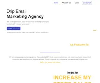 XO.agency(Drip Email Marketing Agency) Screenshot