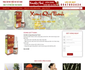 Xoangquythanh.com(Xoang Quý Thanh) Screenshot