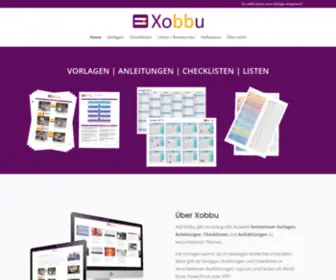 Xobbu.com(Checklisten, Vorlagen, Anleitungen, Merkblätter) Screenshot