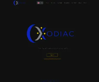 Xodiac.io(Home) Screenshot