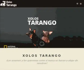 Xolostarango.com.mx(Perros pelón) Screenshot