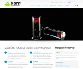 Xom.com.tr(XOM Socket Systems) Screenshot