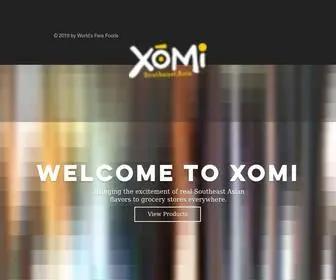 Xomifoods.com(Parked Page for) Screenshot