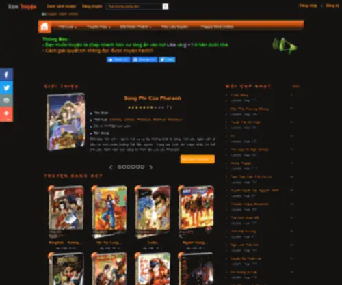 Xomtruyen.com(Web đọc truyện tranh online lớn nhất được cập nhật liên tục mỗi ngày) Screenshot