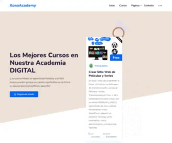 Xonaacademy.com(Academia Digital) Screenshot