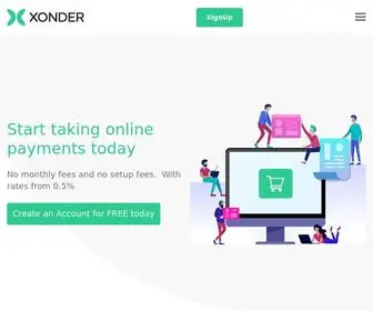 Xonder.net(Xonder Online Payment) Screenshot