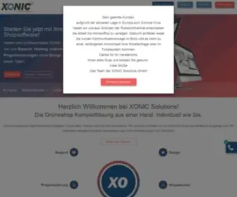 Xonic-Solutions.de(XONIC Shopsystem) Screenshot