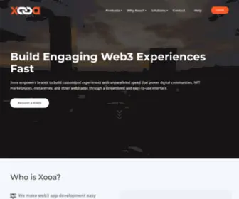 Xooa.com(Build a Loyal Community) Screenshot