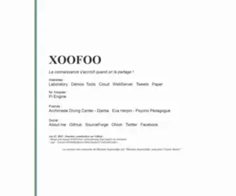 Xoofoo.org(XooFoo by Kris Kris) Screenshot