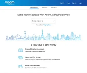 Xoom.us(Send Money Online) Screenshot