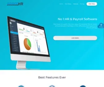 Xoomhr.com(Best HR & Payroll Software) Screenshot