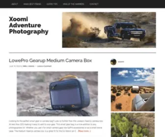 Xoomi.com(Xoomi Adventure Photography) Screenshot