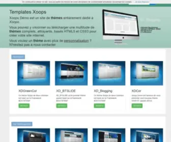 Xoops-Demo.com(Thèmes pour gratuit et payant pour xoops) Screenshot