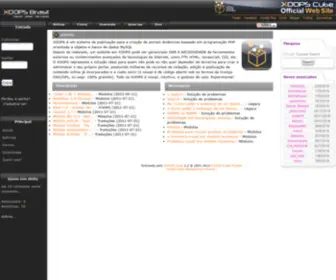 Xoops.net.br(Download XOOPS Brasil from SourceForge.net) Screenshot