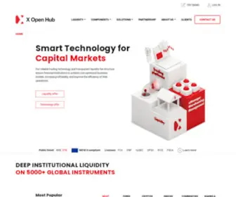 Xopenhub.pro(Multi-asset liquidity provider on 5000+ instruments) Screenshot