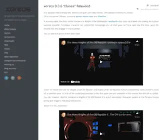 Xoreos.org(xoreos) Screenshot
