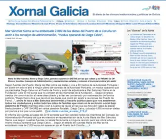 Xornalgalicia.com(Xornal Galicia A Coruña Lugo Ourense Pontevedra Vigo Santiago Localidades Municipios de Galicia) Screenshot