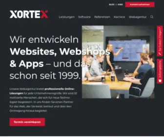 Xortex.at(Onlineagentur XORTEX eBusiness) Screenshot