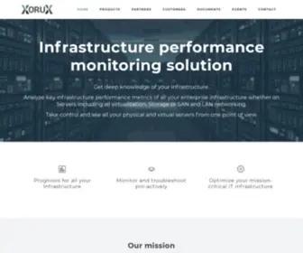 Xorux.com(Server, Storage, SAN, LAN and Database Monitoring and Capacity Planing) Screenshot
